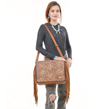 American Darling Cross Body I Hand Tooled Genuine Leather Women Bag Western Handbag Purse |